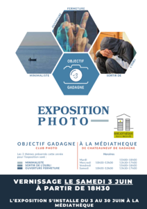 MEDIATHEQUE - Vernissage de l’exposition du Club Photo « Objectif Gadagne »