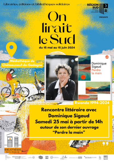 Médiathèque - On lirait le Sud : rencontre avec Dominique Sigaud