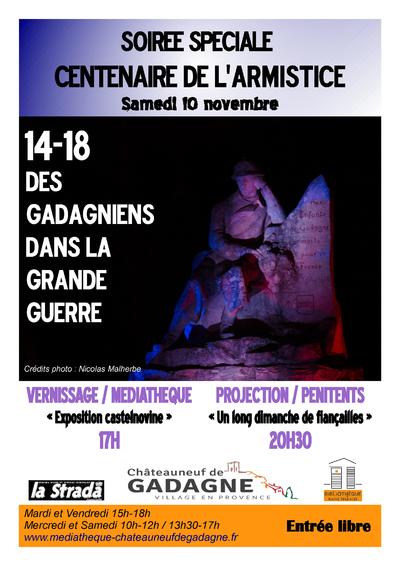 SOIREE SPECIALE CENTENAIRE DE L'ARMISTICE