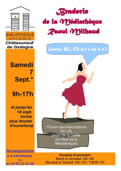 Braderie de la Médiathèque