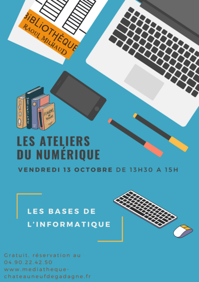 MEDIATHEQUE - ATELIER NUMERIQUE