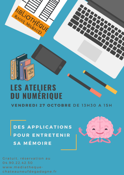 MEDIATHEQUE - ATELIER NUMERIQUE