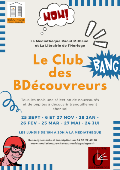 MEDIATHEQUE - Le Club des BDécouvreurs