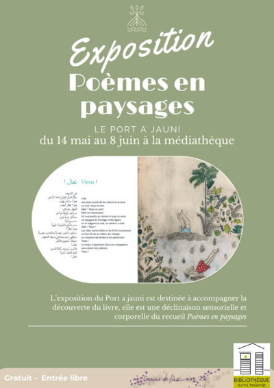 Médiathèque - Exposition « Poèmes en paysages »