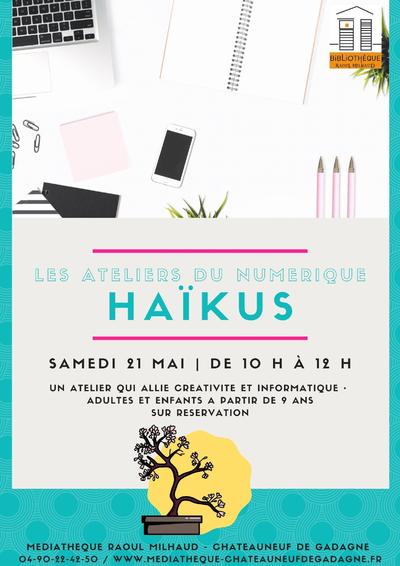Les Ateliers du Numérique : Haïkus