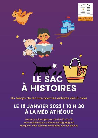 Médiathèque - Le sac à histoires