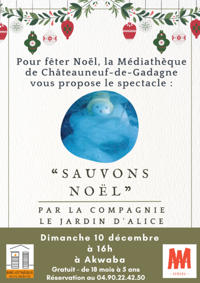 MEDIATHEQUE - Spectacle de Noël