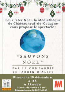 MEDIATHEQUE - Spectacle de Noël