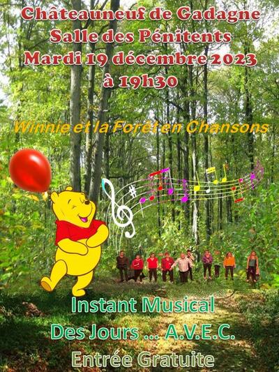 winnie et la forêt en chansons