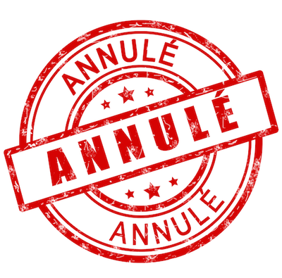 festivités annulées