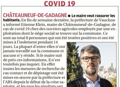 COVID-19 et réouverture de l'espace Paul Mille