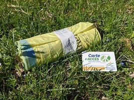 distribution des sacs jaunes
