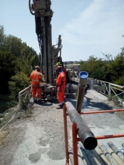 Travaux Pont des Taillades