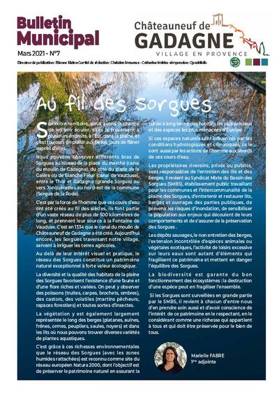 Bulletin municipal Châteauneuf de Gadagne - Mars 2021