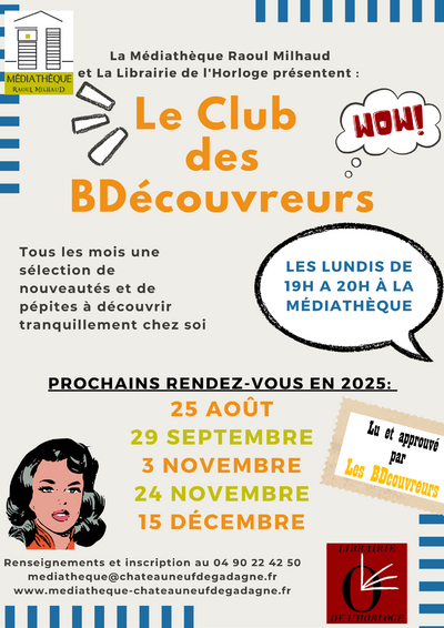 Médiathèque - Club des BDécouvreurs