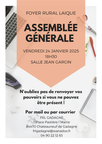 Assemblée Générale du FRL