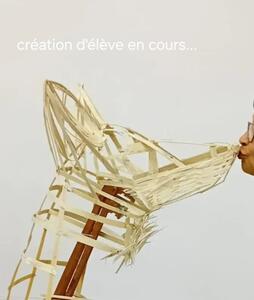 Atelier sculpture en bois recyclé !