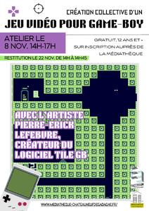 Médiathèque - Atelier Game-Boy