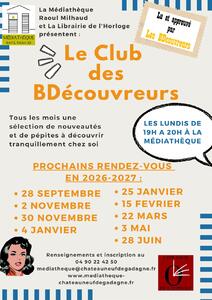Médiathèque - Le Club des BDécouvreurs