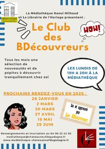Médiathèque - Le Club des BDécouvreurs
