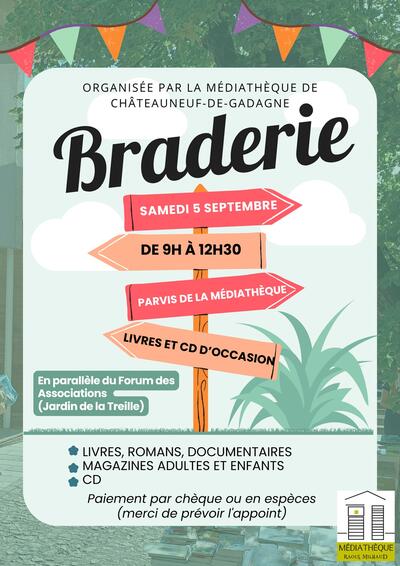 Médiathèque - Braderie