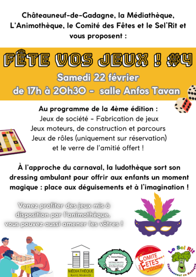 Médiathèque - Fête vos jeux ! #4