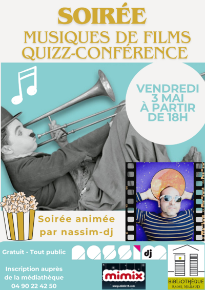 Médiathèque - Soirée quizz musique et cinéma