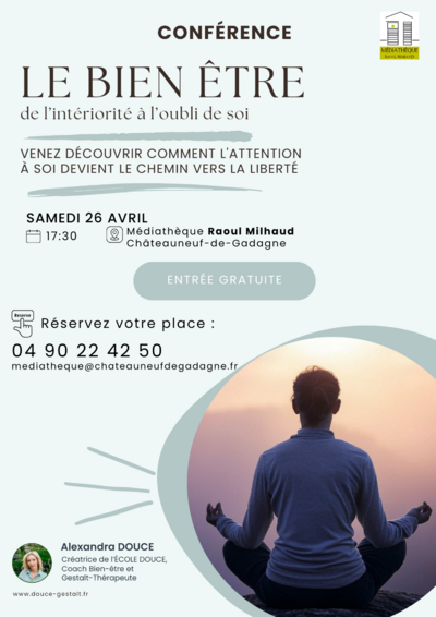 Médiathèque - Conférence « Bien-être »