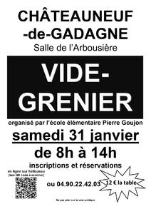 vide grenier de l'école pierre goujon