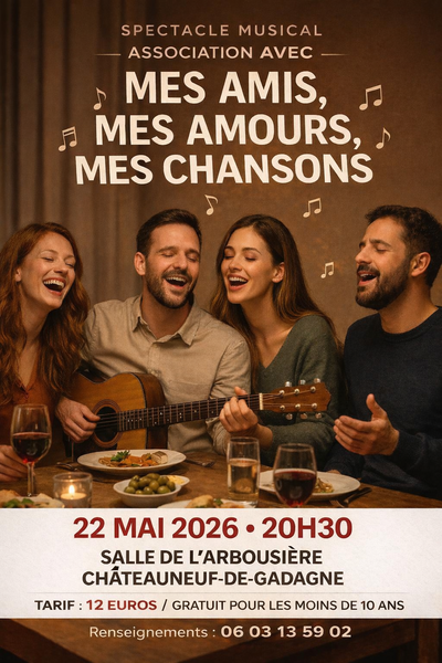 Mes amis, mes amours, mes chansons