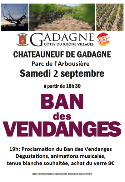 Ban des vendanges