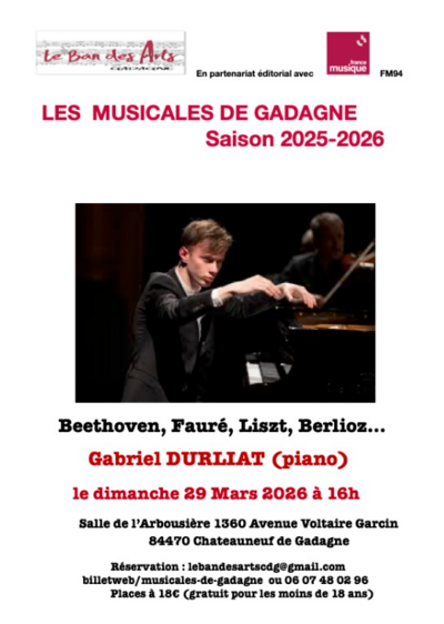 Concert Ban des Arts