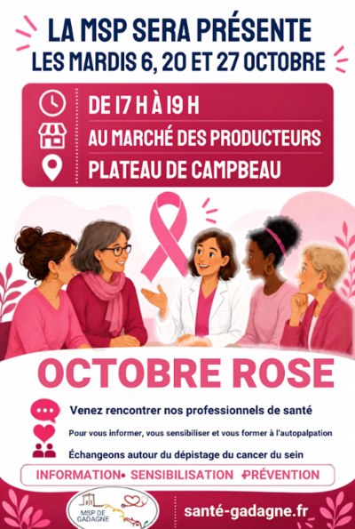 Octobre Rose par la MSP