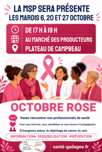 Octobre Rose par la MSP