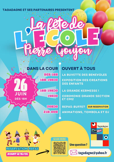Fête de l'école Pierre Goujon