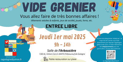 vide grenier de tagadagne