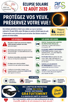 Action de prévention – Éclipse solaire du 12 août 2026