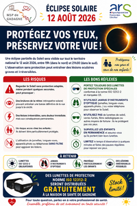 Action de prévention – Éclipse solaire du 12 août 2026